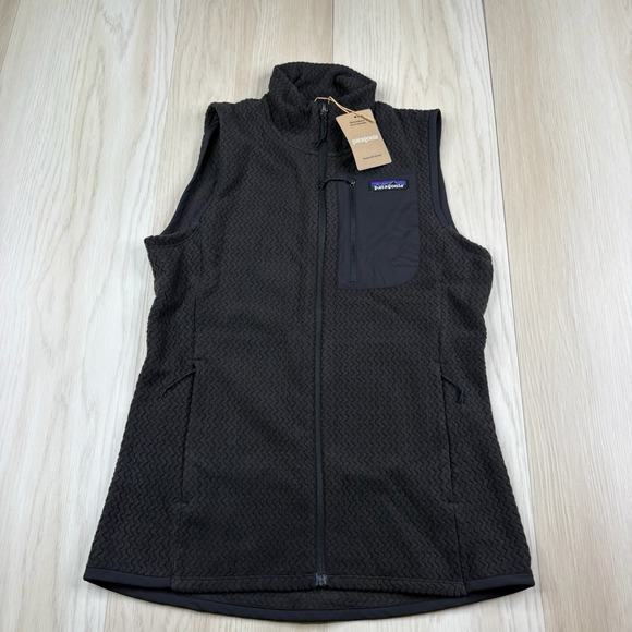 Patagonia Jackets & Blazers - Patagonia Women's R1 Air Vest Sleeveless Lightweight Black 40290 Size XS NWT